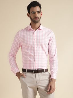 Andamen - Regular Fit Men Pink Cutaway Shirt