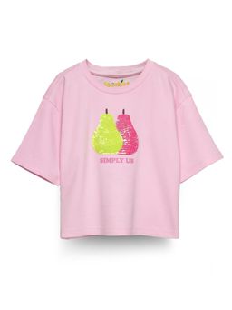 Spunkies - Playful embellished cotton Girls T-Shirt