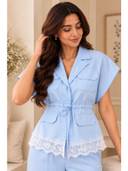 Blue color option, Currently selected
