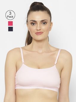 Floret - Wirefree Non-padded Sporty Bra - Multi-Color