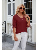 Red color option, Currently selected