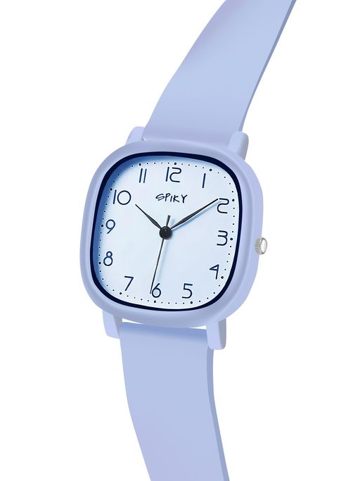 Buy Spiky Unique Square Casual Analog Kids Wrist Watch-Blue (3