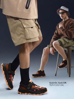 The Souled Store - Official Rovers: Naruto Men Orange Sneakers