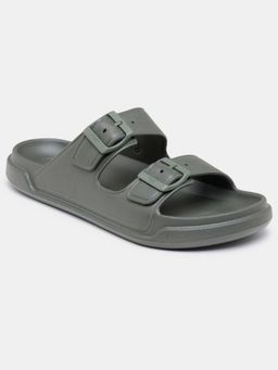 Flying Machine - Men Olive Doko Stylish Sandals