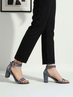 Inc.5 - Women Grey Block Heels