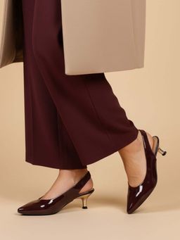 Inc.5 - Women Maroon Kitten Heels