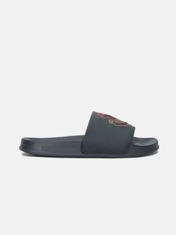 Tommy Hilfiger - Men Navy Blue Pu Sliders