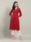 Red color option, Sold out, Currently selected