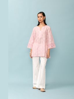 LABEL NAARITI - Pink Dira Tunic