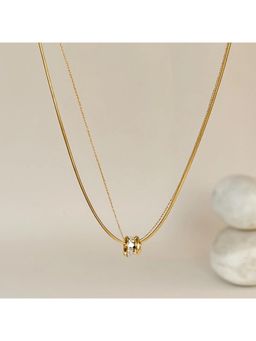 Nam Jewels - Chain Code Necklace - Gold
