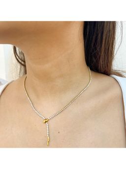 Nam Jewels - Falling Light Necklace - White