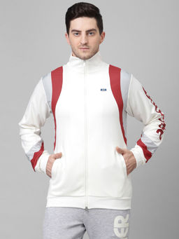 ASICS - At Cb Fz Jkt White Casual Jacket