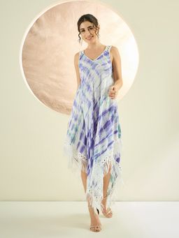 First Resort by Ramola Bachchan - Multi Colour Dress