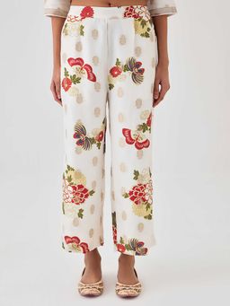 Ancestry - Ivory Straight Pant