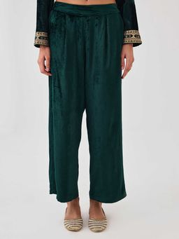 Ancestry - Green Velvet Pant
