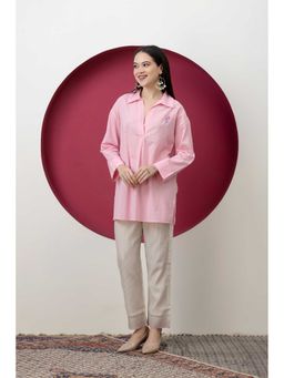 SMRITI GUPTA - Pink Cotton Tunic