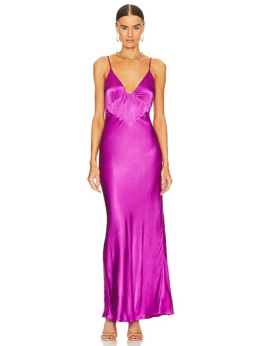 slip dress revolve Stone Cold Fox x Remi in Brown SFD10047 F25 Buy Bardot X Revolve Wintour