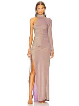 Kim Shui - One Sleeve Glitter Gown