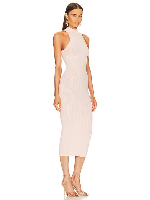 Buy Michael Costello Annalie Long Midi Dress Online
