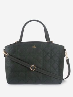 Yelloe - Green Spacious Quilted Hand Bag