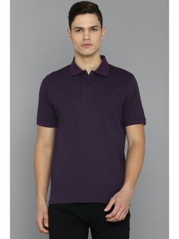 Louis Philippe - Purple Polo T-Shirt