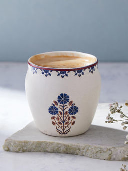 Fabindia - Multi Ceramic Falak Decaled Kulhad