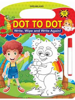 Dreamland - Write and Wipe Book - Dot to Dot