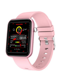 PA Maxima - Max Pro Vibe with 1.69" HD Display 100 Sports Mode and 10 days Battery life (Pink)