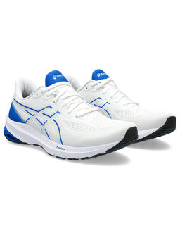 ASICS - Men Gt-1000 12 White/Illusion Blue Running Shoes