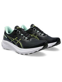 ASICS - Men Gt-1000 13 Black/Safety Yellow Running Shoes