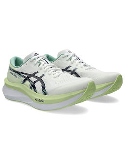 ASICS - Men Magic Speed 4 White/Blue Expanse Running Shoes