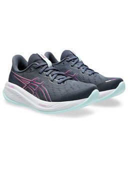 ASICS - Women Gel-Cumulus 26 Grey/Bold Magenta Running Shoes