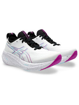 ASICS - Women Gel-Nimbus 26 White/Soothing Sea Running Shoes