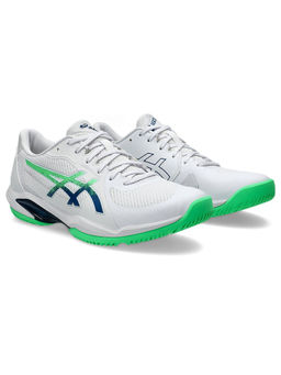 ASICS - Men Solution Swift Ff 2 White/New Leaf Tennis Shoes