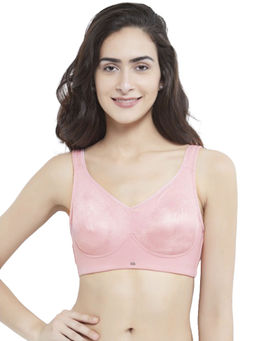 SOIE - Minimizer Full Coverage Non Wired Bra-Rouge