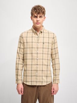 The Bear House - Checked Slim Fit Casual Shirt