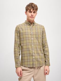 The Bear House - Checked Slim Fit Casual Shirt
