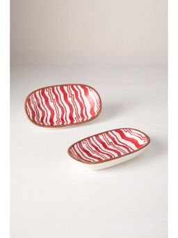 Freedom Tree - Red Quirky Ceramic Trays