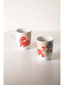 Freedom Tree - Red Quirky Ceramic Mugs