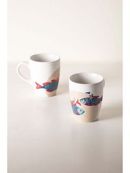 Freedom Tree - Blue Quirky Ceramic Mugs
