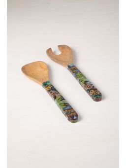 Freedom Tree - Multi-Color Quirky Wood Server Spoons