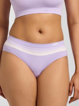 FEIER - Women Lavender Everyday Stripe Hipster