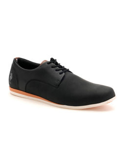 U.S. POLO ASSN. - Men Clest Black Work Casuals Lace Up Shoes