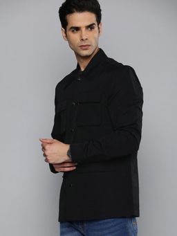Levi's - Men Collar Neck Black Jacket