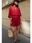 Red color option, Currently selected
