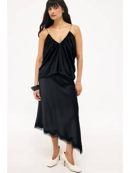 NA-KD - Flowy Top-Black