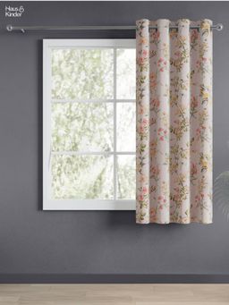 Haus & Kinder - Multi-Color BlossomSerenade Blackout Window Curtains Eyelet (5 Feet)