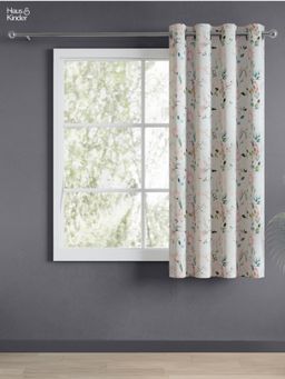 Haus & Kinder - Multi-Color BlossomSerenade Blackout Window Curtains Eyelet (5 Feet)