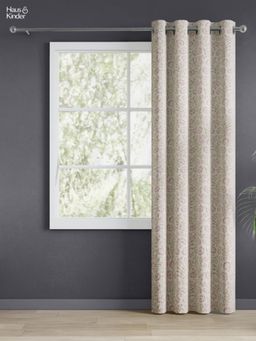 Haus & Kinder - Pink Blush Garden Digital Printed Door Curtains Eyelet (7 Feet)