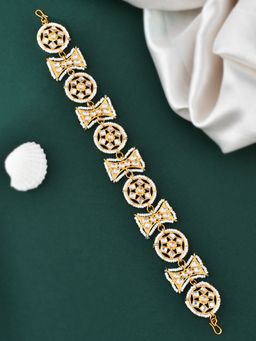 Silvermerc Designs - Ethnic Kundan Wedding Head Chain Jewellery
